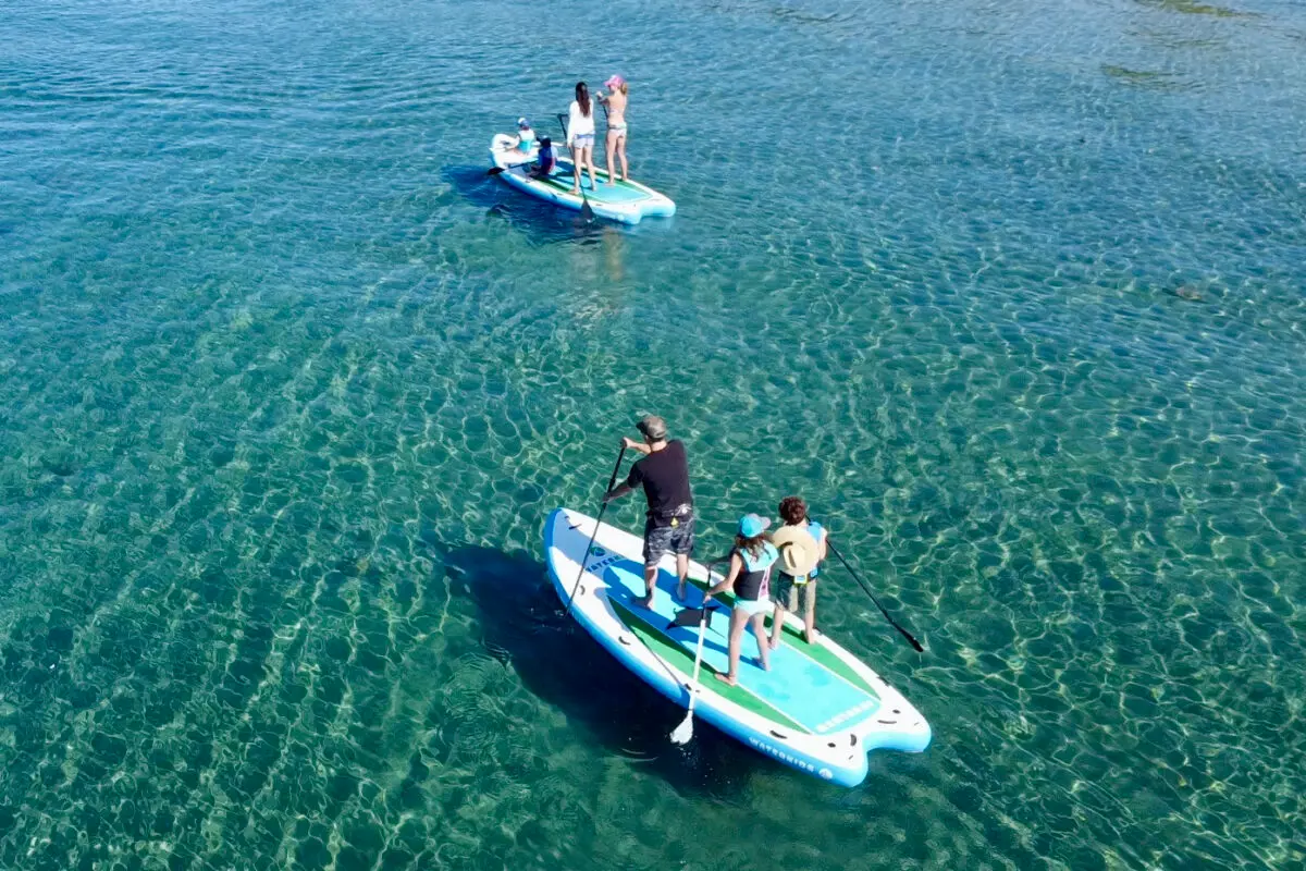 mantaray paddle board tours las vegas