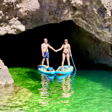 emerald cave paddle boarding tour near las vegas nv