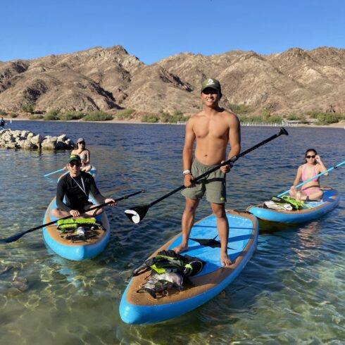 paddle boarding lessons near me lake mead