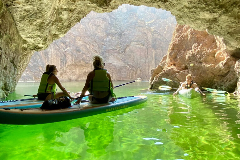 paddle boarding at willow beach az