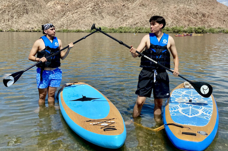 willow beach paddle boarding destination