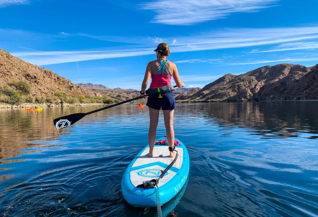 lake mead paddle boarding adventure
