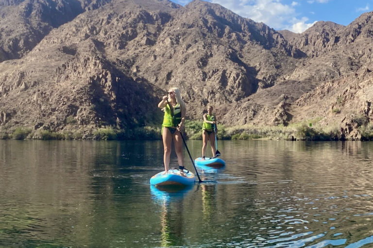 best time to paddle board near las vegas