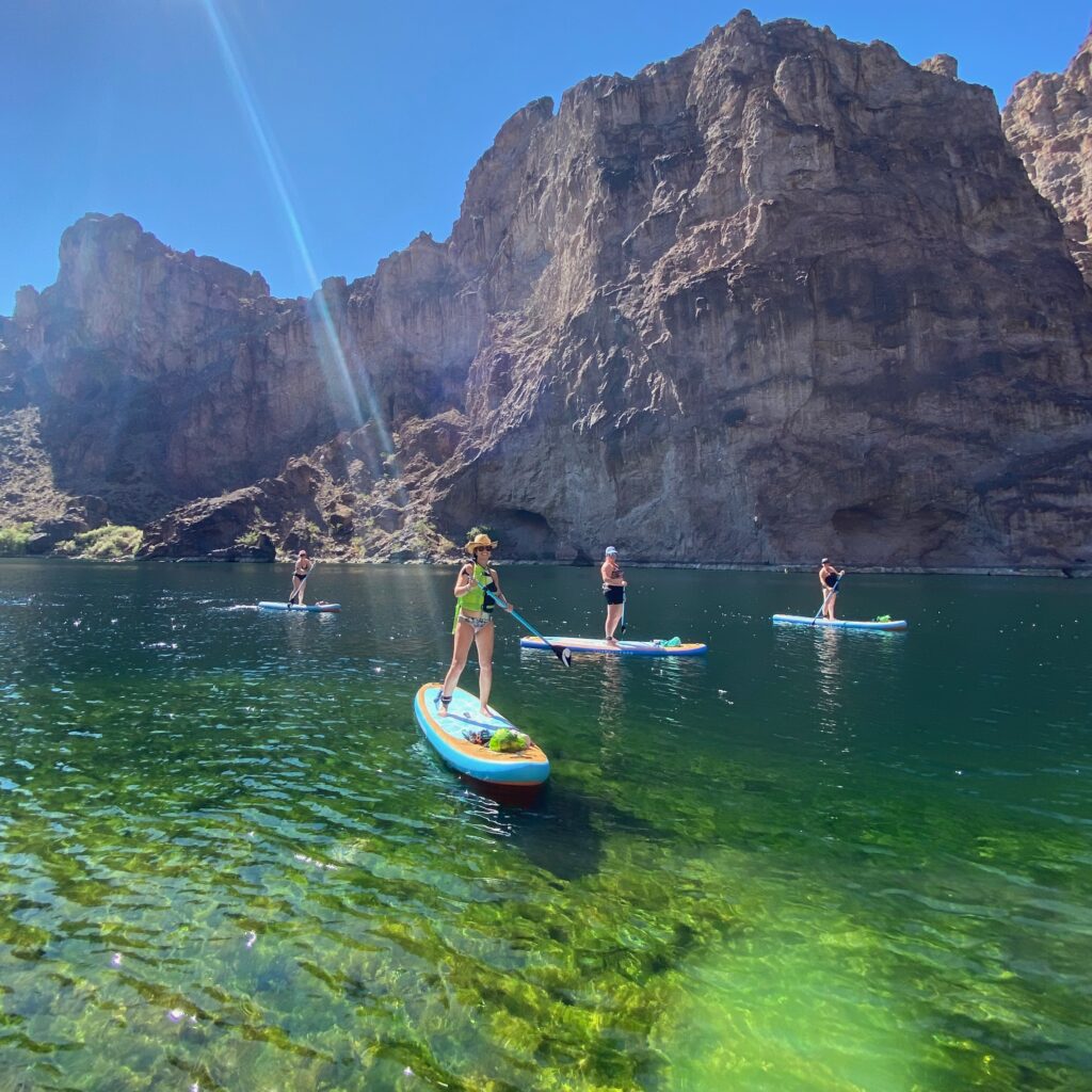 rent a paddle board at willow beach