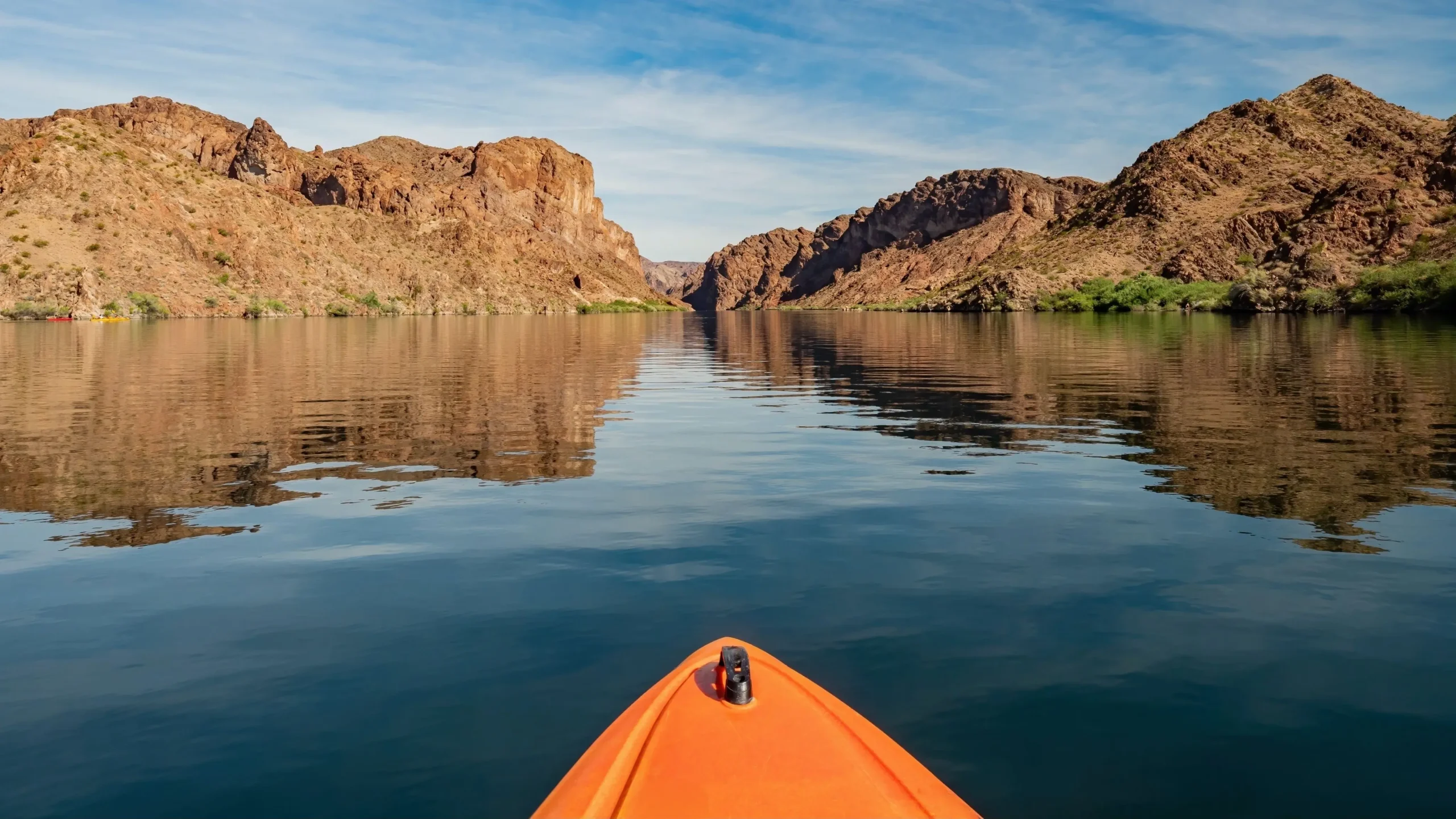 kayak tour near las vegas to emerald cave at willow beach, az